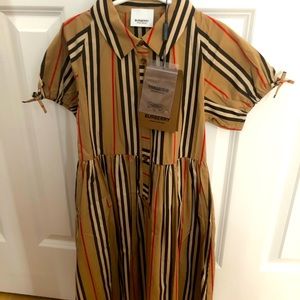 NWT Girl’s Burberry Dress, 8Y